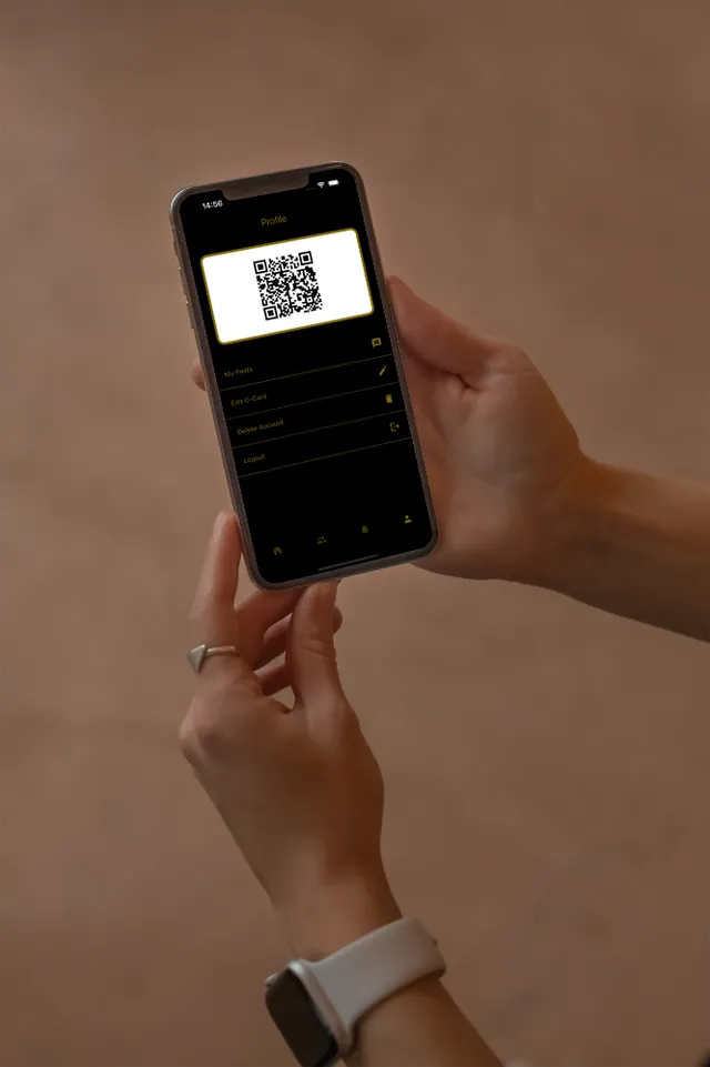 QR kod ekranı
